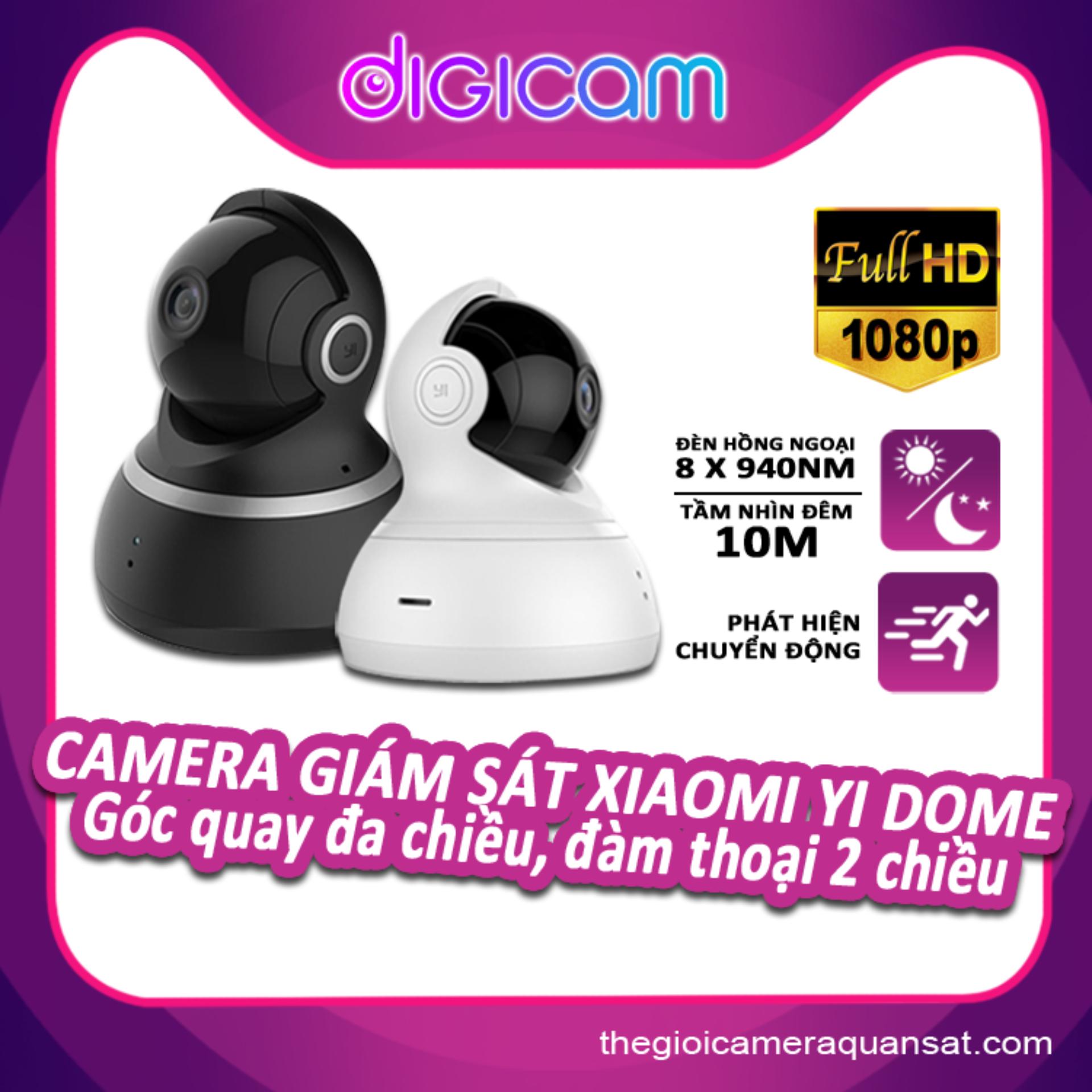 Camera IP Xiaomi Yi Dome HD 720p xoay 360 độ