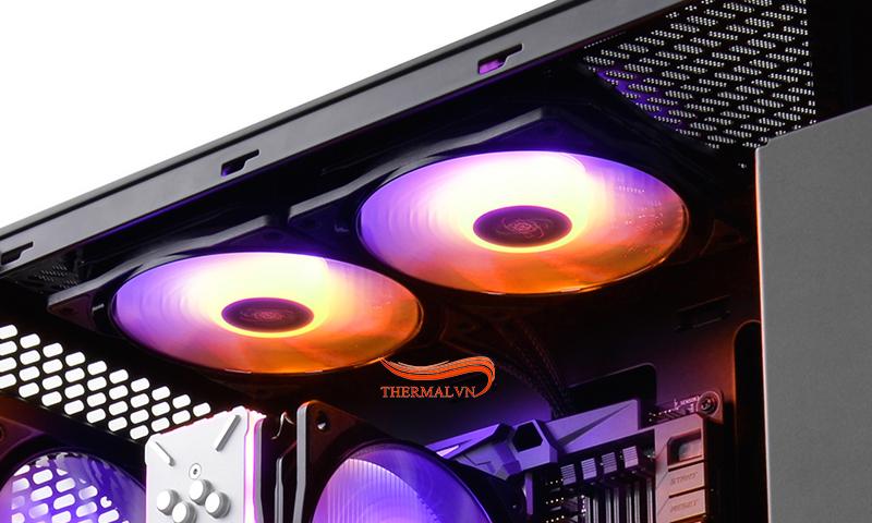 DeepCool CF140 2 in 1 140mm RGB LED Case Fan Cooling