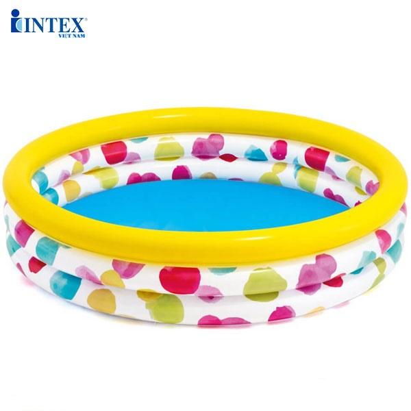 Bể bơi phao tròn hoa Intex 58449