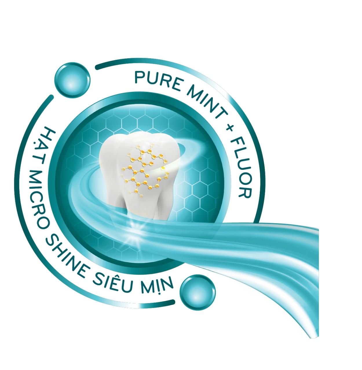 Kem đánh răng Shiny Clean 185g