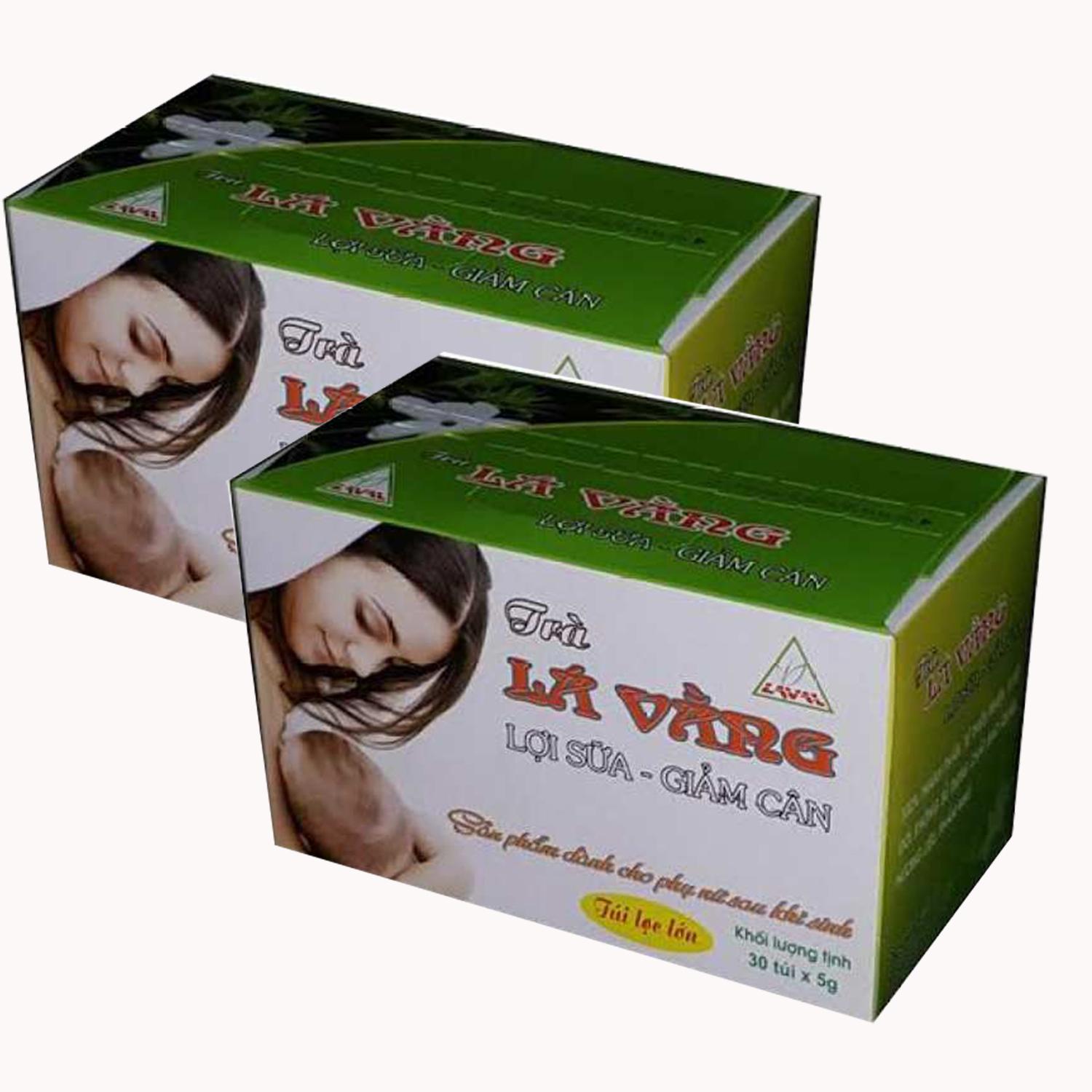 Trà Lá Vằng Lava Lợi Sữa Giảm Cân