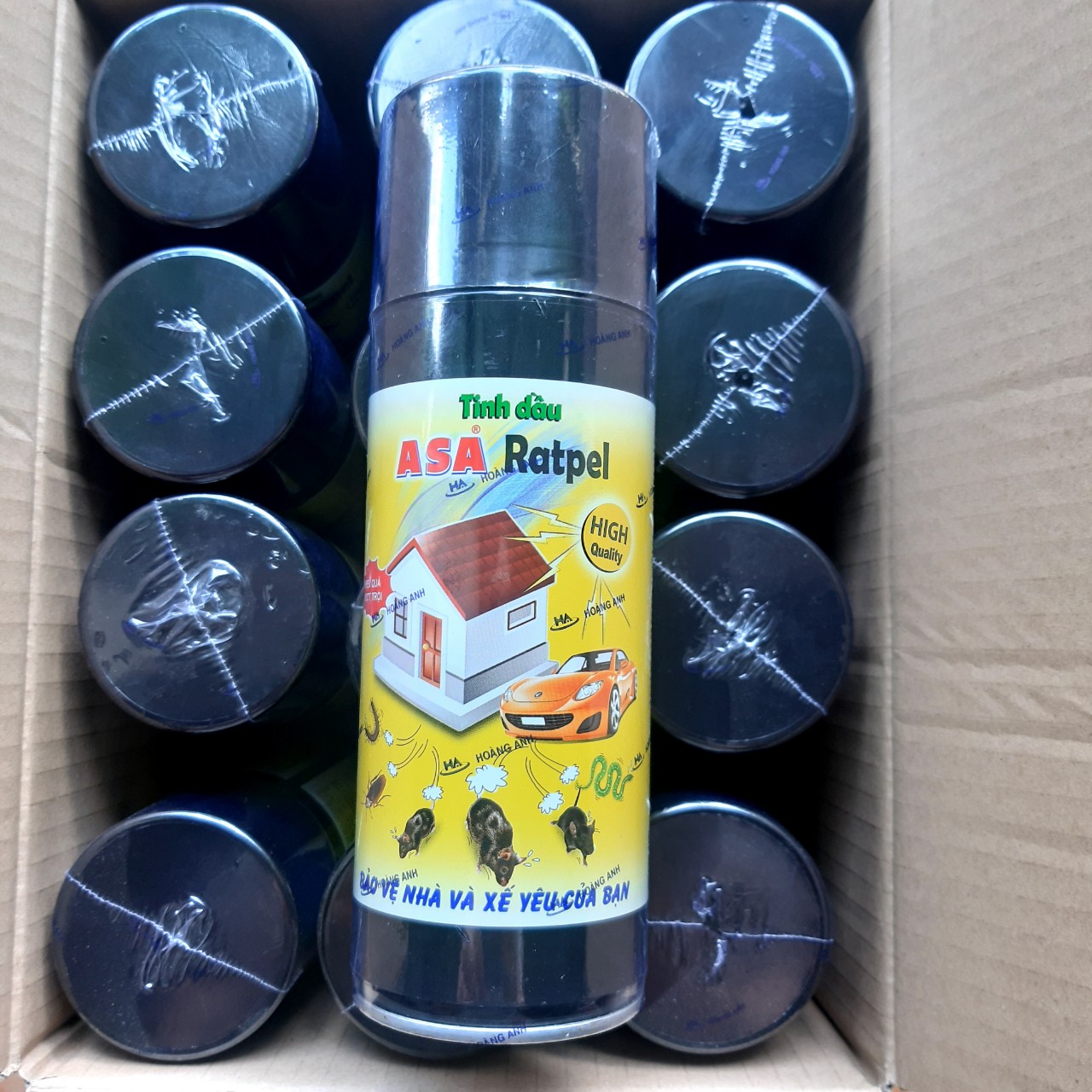 Tinh dầu ASA Ratpel đuổi chuột 400ml