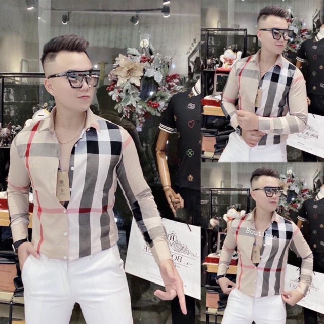 Áo sơ mi nam body Hàn quốc SM52