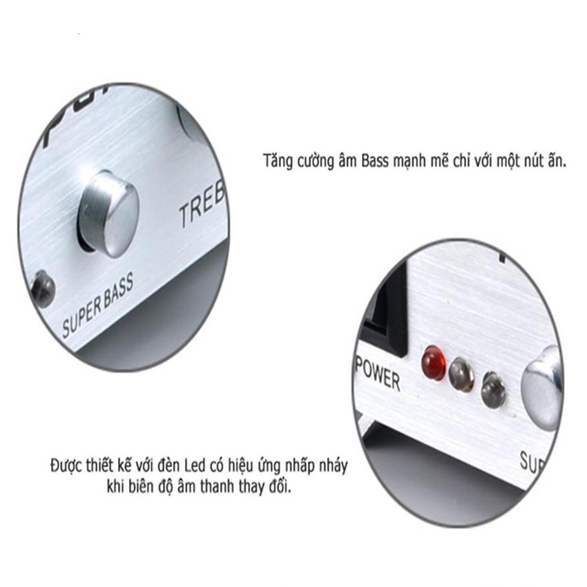 Bộ khuếch đại âm thanh Lepy LP-808