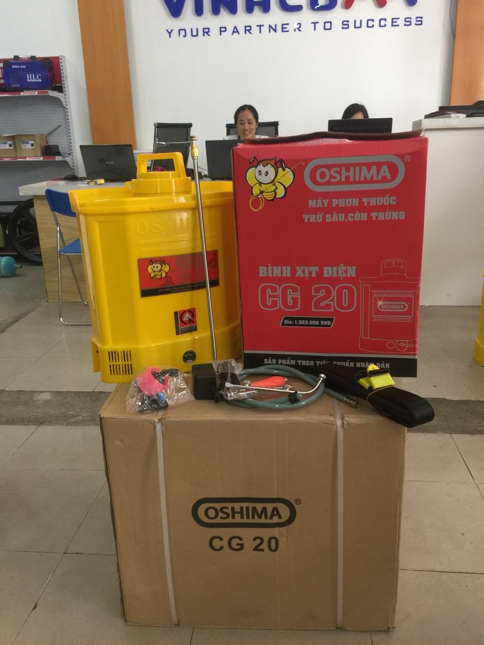 Bình xịt điện Oshima CG20