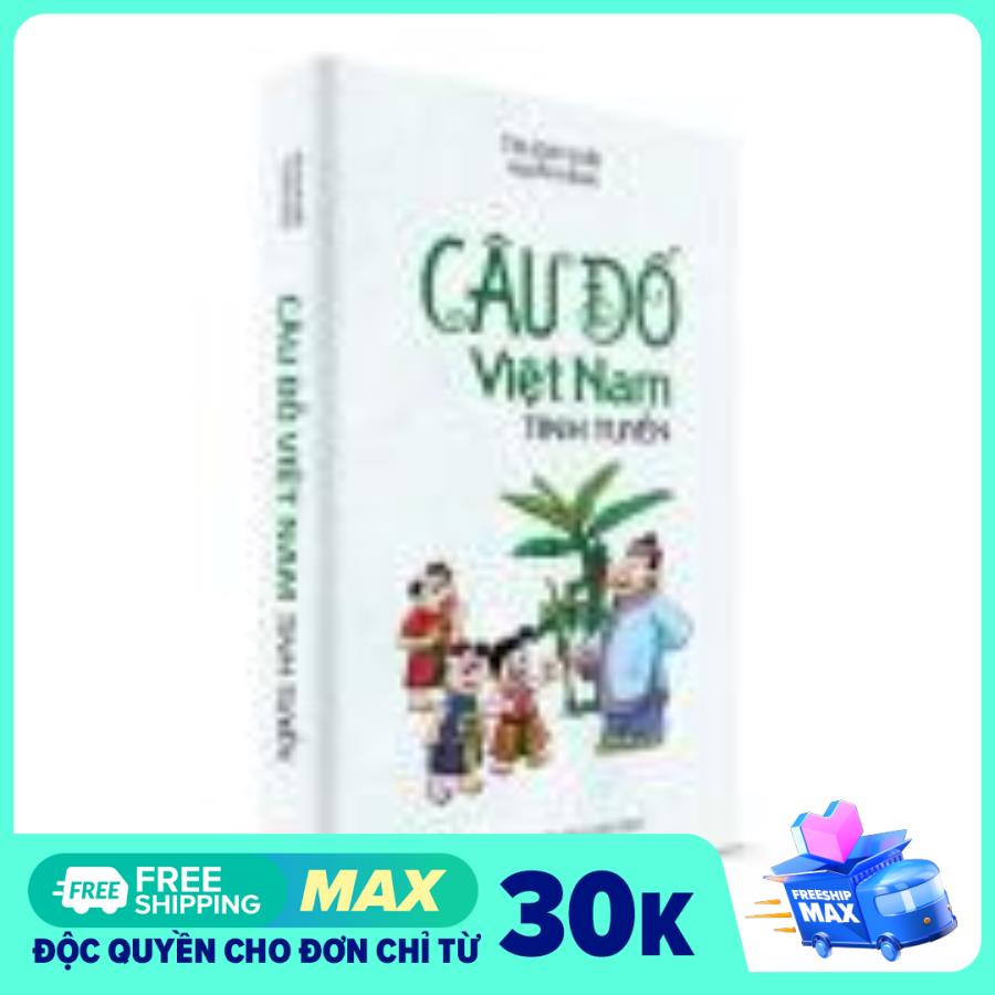 Câu đố việt nam tinh tuyển