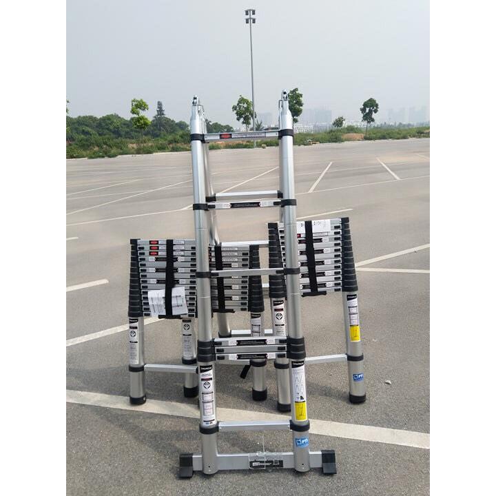 Thang nhôm rút Hakachi HM-14/14PC