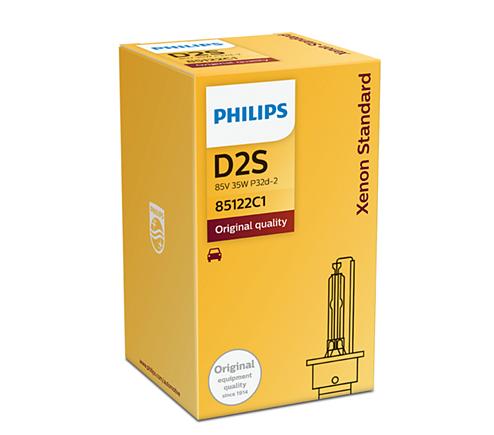 Đèn Xenon Philips D2S 85122C1 - 85V/35W - 4200K