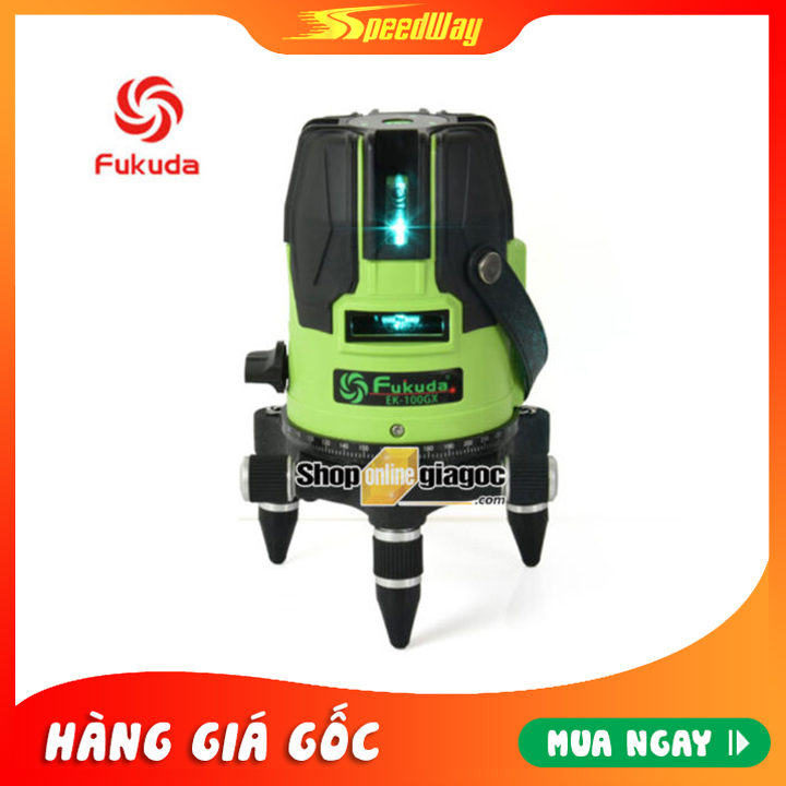 MÁY CÂN BẰNG LASER 2 TIA XANH FUKUDA EK-100GX