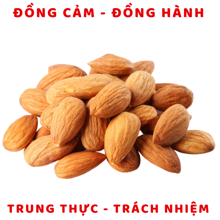 Hạnh nhân Almonds tách vỏ 500g