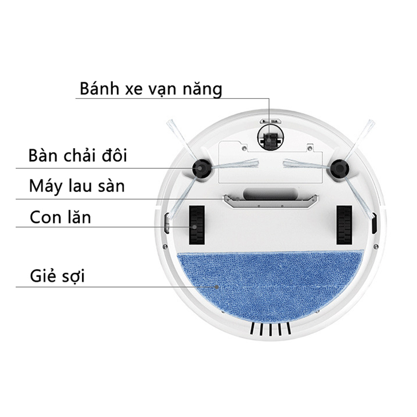 ROBOT HÚT BỤI LAU NHÀ FENGRUI FR-6