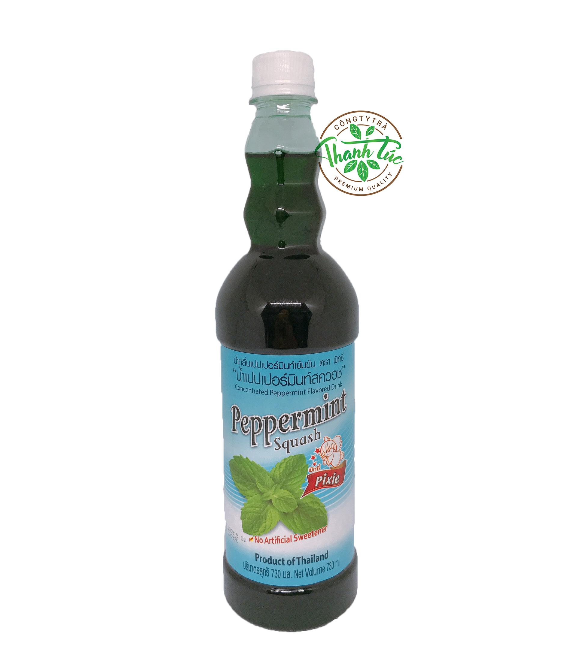 Siro Pixie Bạc Hà 730ml
