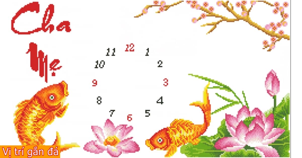 Tranh Hoa Sen Dán Tường 82