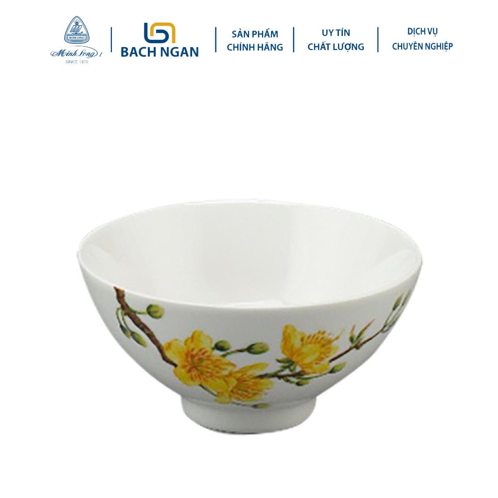 CHÉN CƠM MINH LONG DAISY IFP HOÀNG MAI 11.5CM