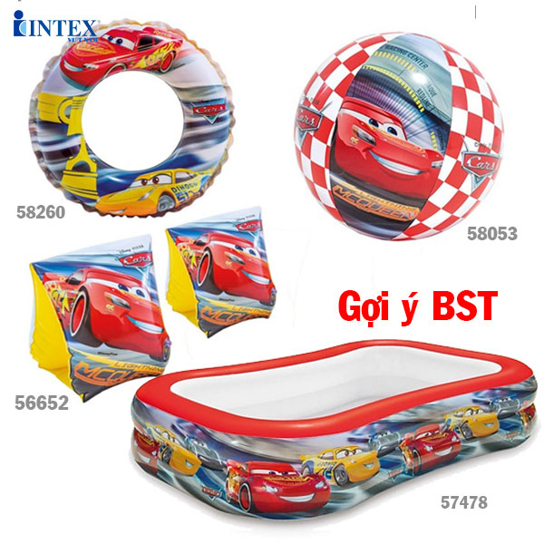 Bóng hơi Intex 58053 McQueen tia chớp