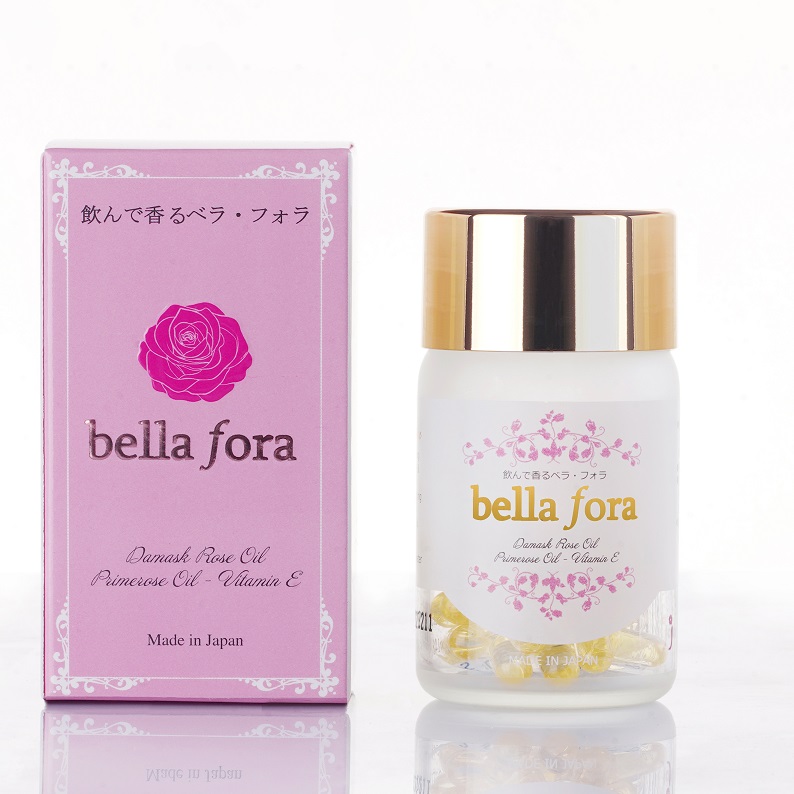 Viên nang tinh chất hoa hồng Bella Fora
