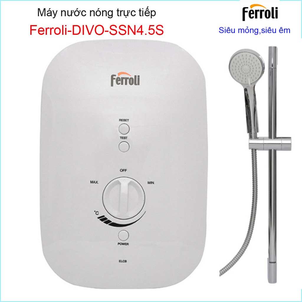 Máy Nước Nóng Ferroli Divo SSN 4500W