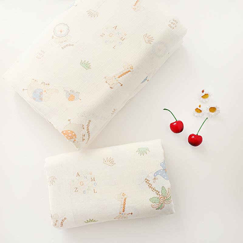 Hoạt Hình Con Vật Cho Trẻ Em Một Chiếc Vỏ Gối 100% Cotton Vẽ Tay Sợi Hai Lớp Xanh Dương Voi Vỏ Gối Trên Giường Cung Cấp