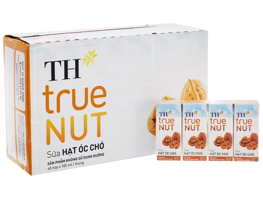 Sữa hạt Macca TH true 180ml thùng 48 hộp