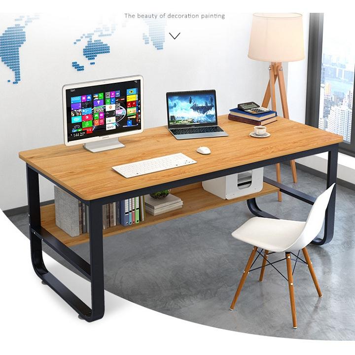 BÀN LÀM VIỆC 2 TẦNG CHÂN CHỮ U RE0548