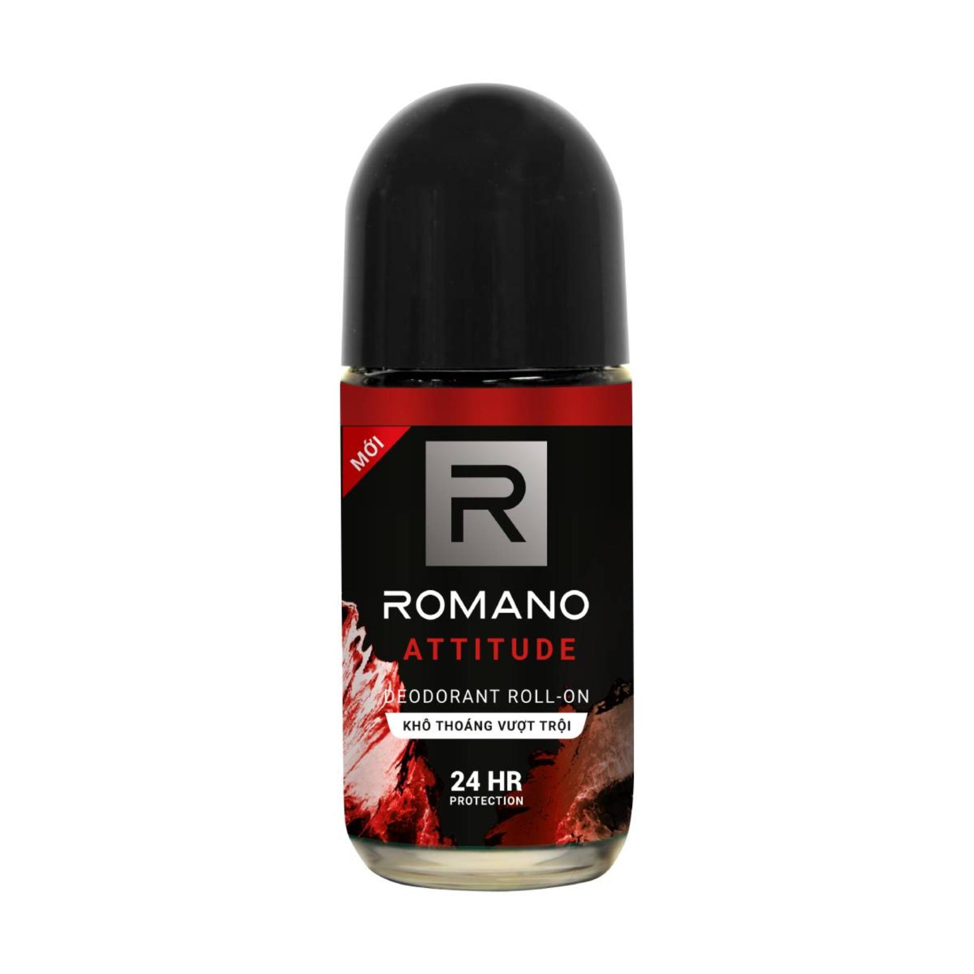 Lăn Khử Mùi Romano Atitude 50Ml