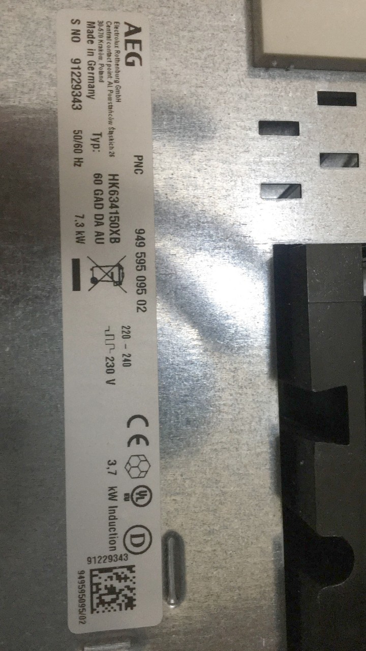 Bếp từ AEG HK634150XB