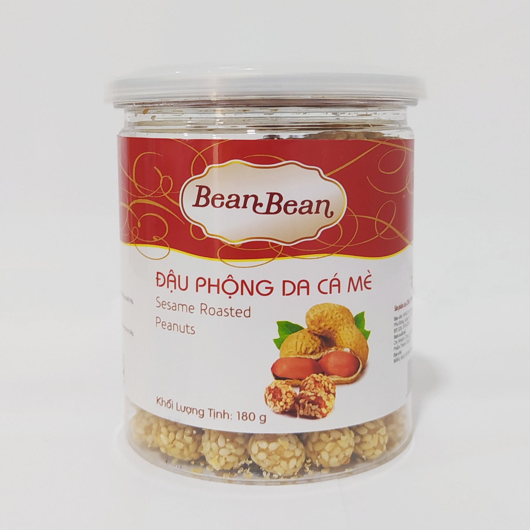 Đậu Phộng Bean Bean Da Cá Mè 180G