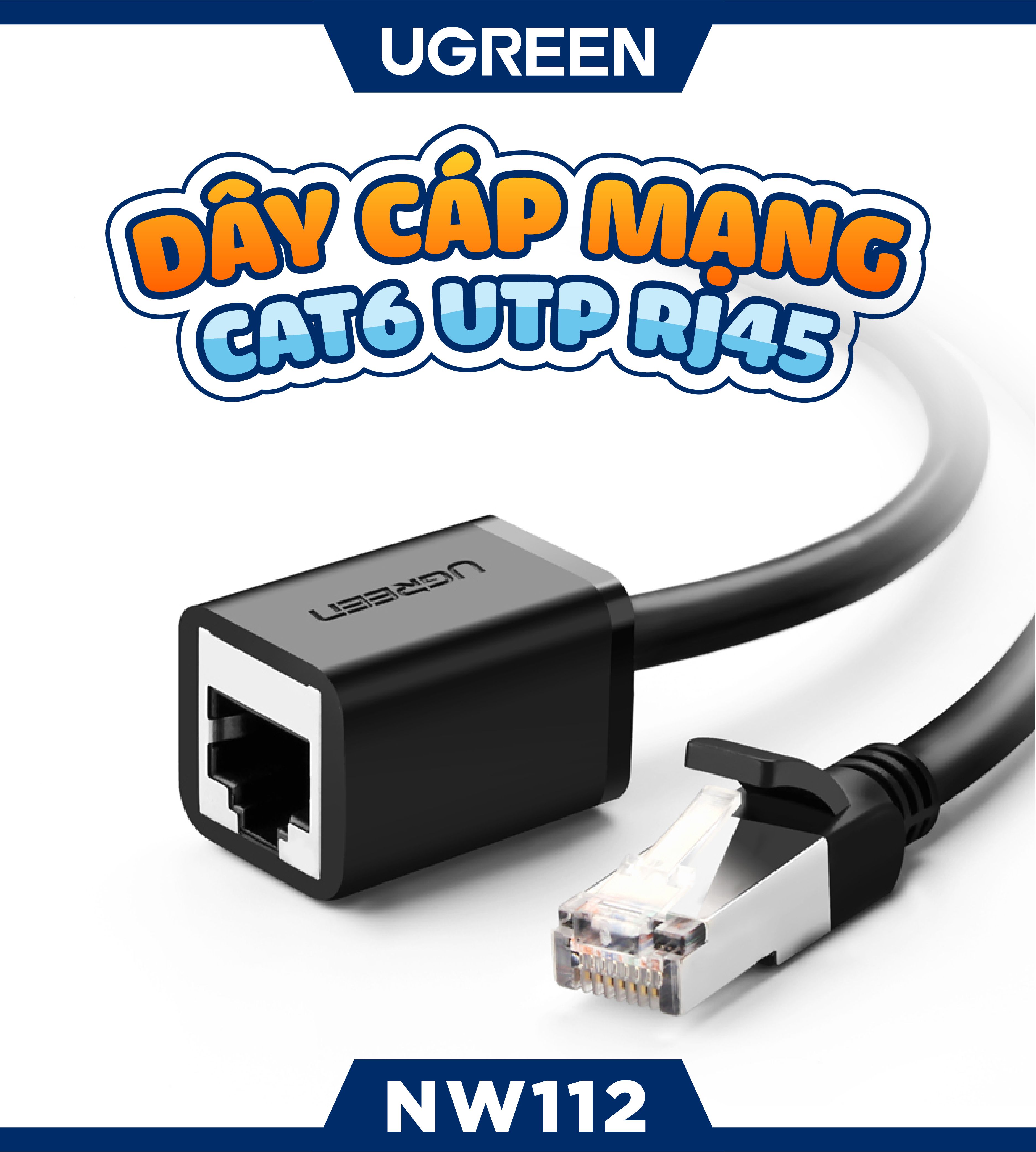 Cáp mạng bấm sẵn Ugreen 11278