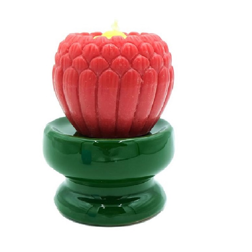 NẾN HOA SEN NHẬT ĐẾ GỐM QUANG MINH CANDLE NQM3445