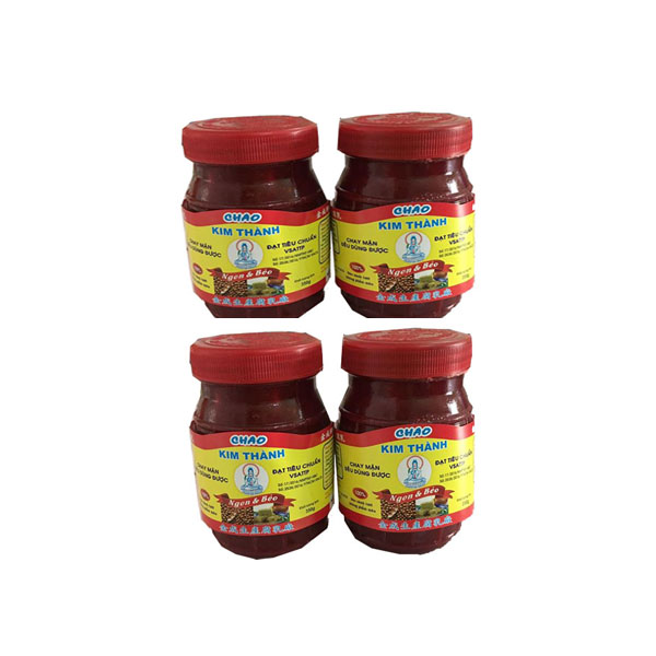 Chao Kim Thành 650g lốc 4 hũ