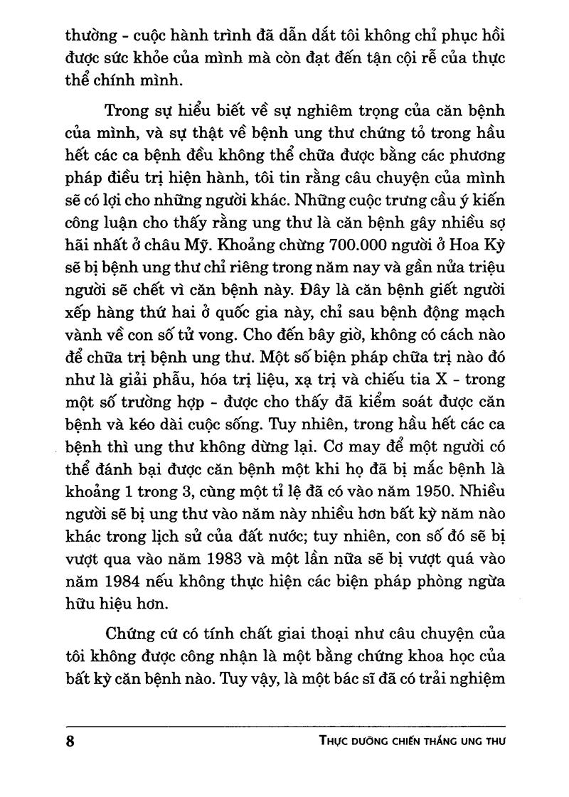 Thực Dưỡng Chiến Thắng Ung Thư