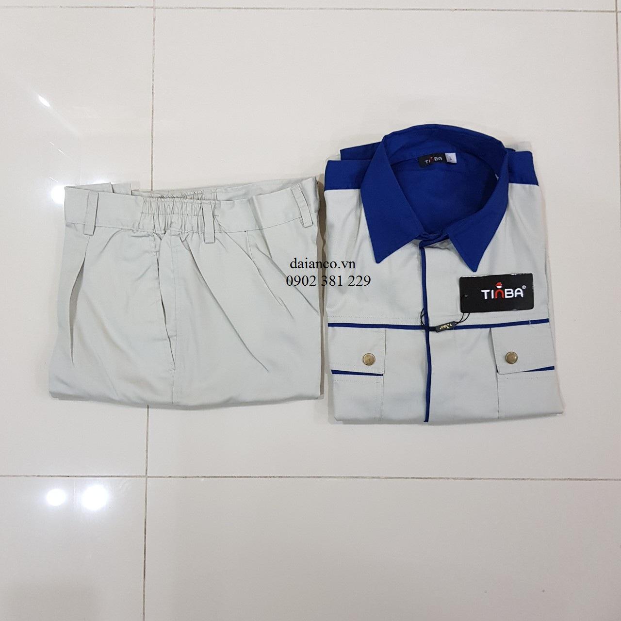 QUẦN ÁO BẢO HỘ LAO ĐỘNG TINBA 01