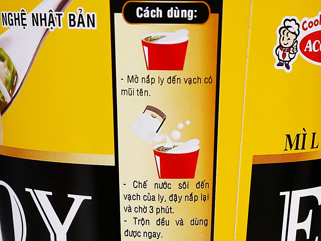 Mì Enjoy Lẩu Tôm Chua Cay 77g thùng 12 ly