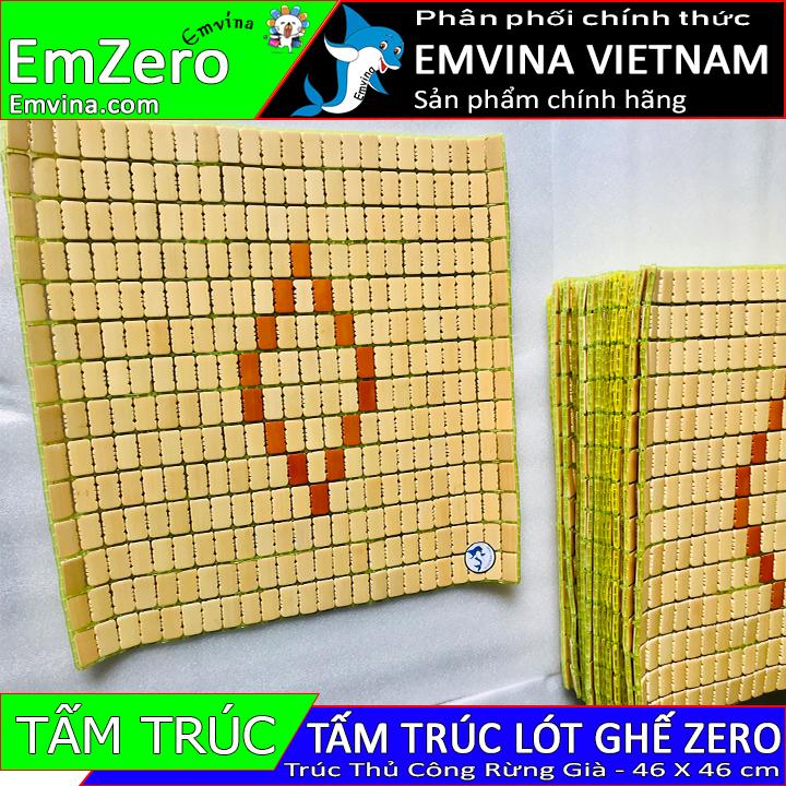 Tấm trúc thủ công rừng già EMVINA ZERO đệm lót ghế (Ghế chơi game văn phòng Emvina Zero Zero S Zero V2) full size