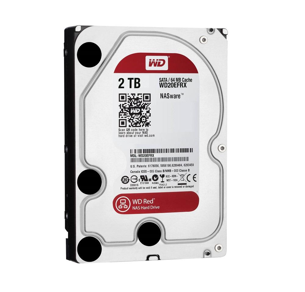 Ổ cứng HDD Western WD Caviar Red 2TB/ 7200Rpm/ Cache 64M/ Sata 3 (6.0 GB/s)