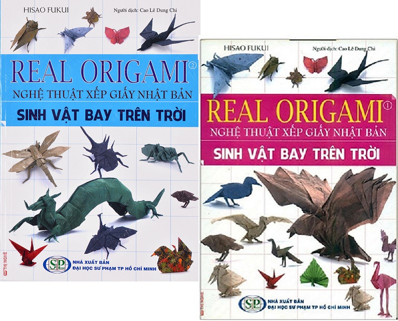 Real Origami Nghệ Thuật Xếp Giấy Nhật Bản - Sinh Vật Bay Trên Trời (Tập 1-2)