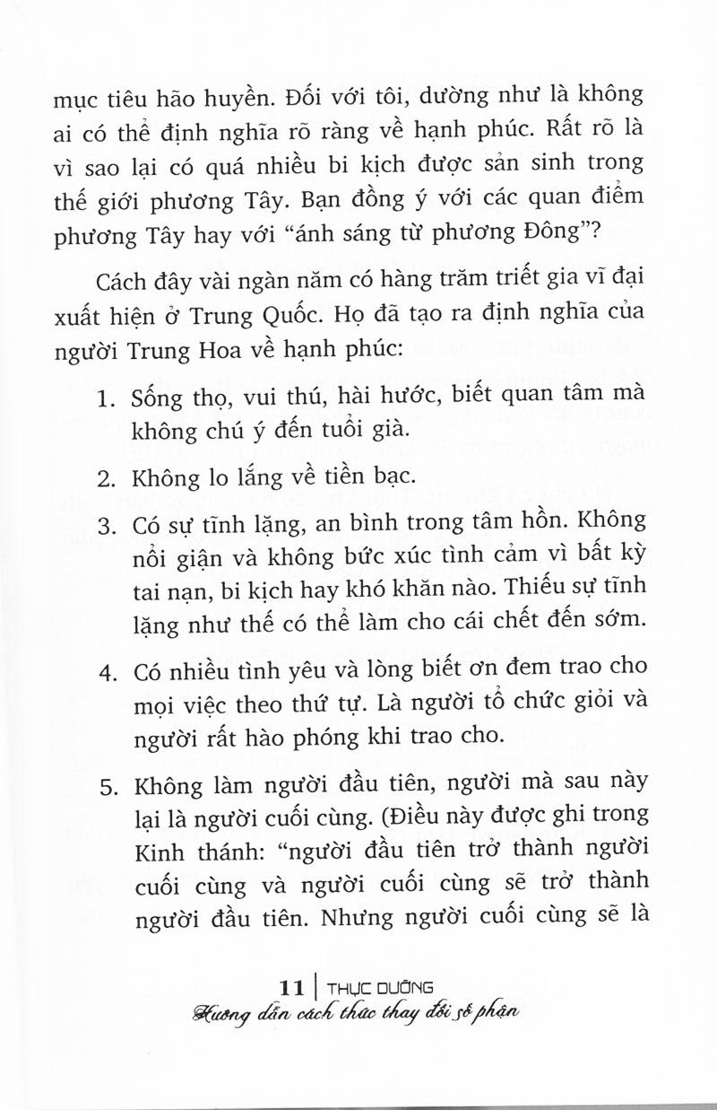 Thực Dưỡng - Hướng Dẫn Cách Thức Thay Đổi Số Phận