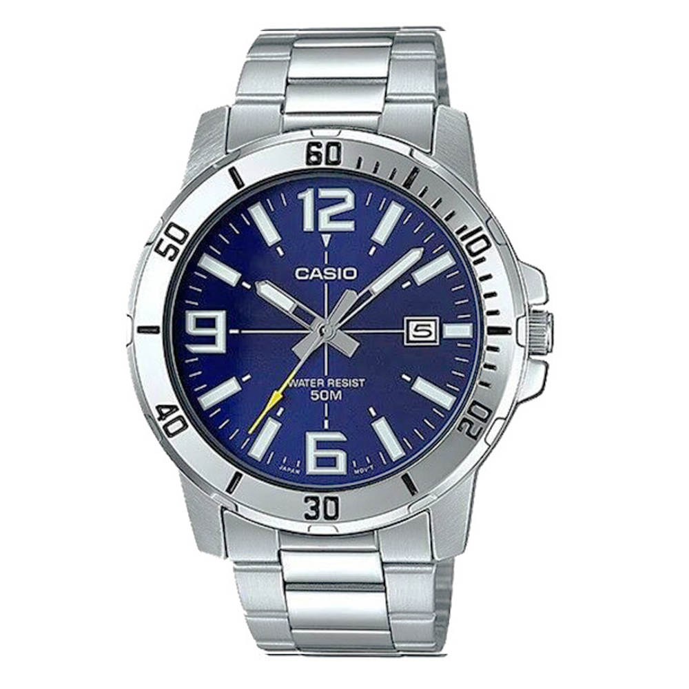 Đồng Hồ Nam Dây Thép Casio MTP-VD01D-7BVUDF
