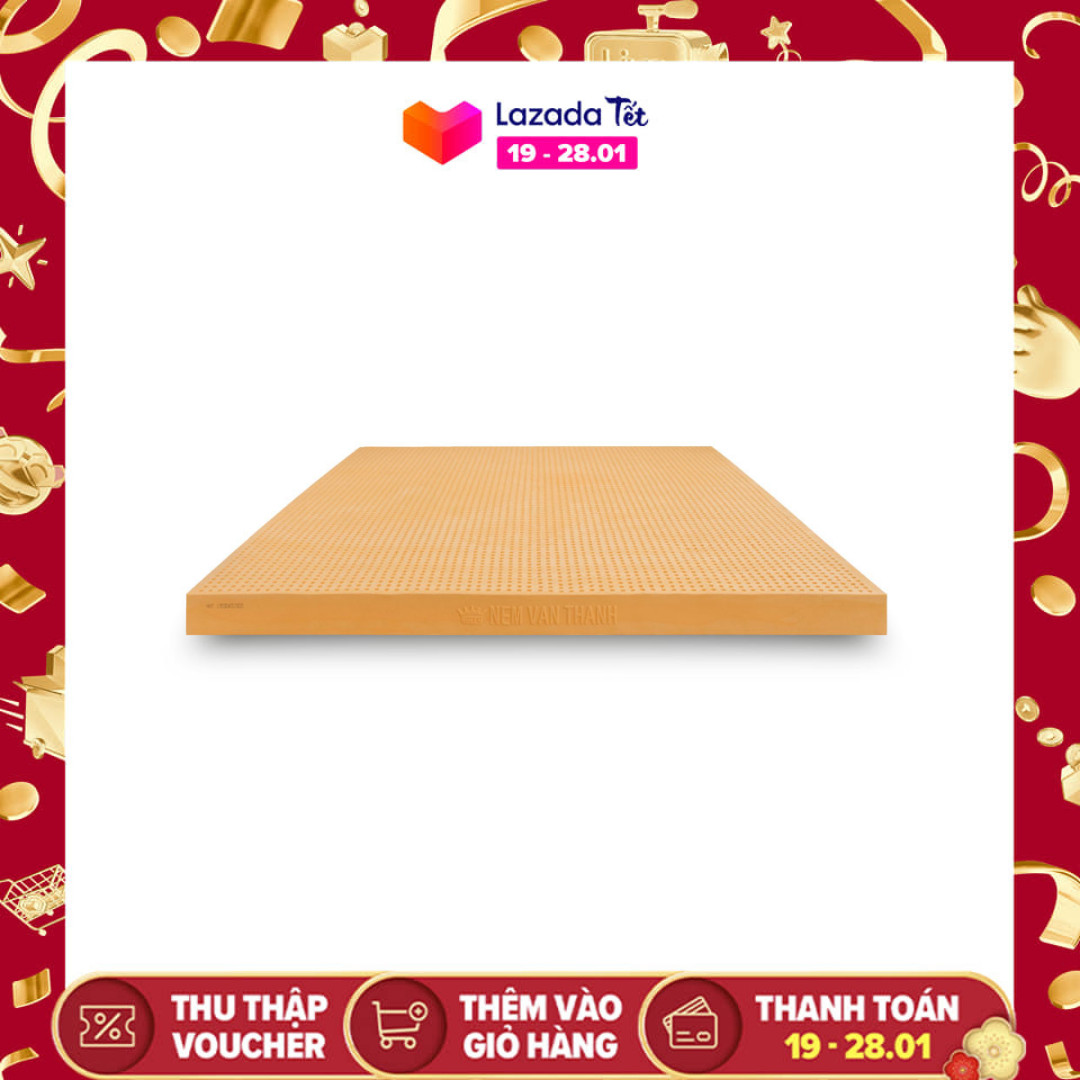 Nệm Cao Su Vạn Thành Standard 160x200x5cm - NCSVTS16020005