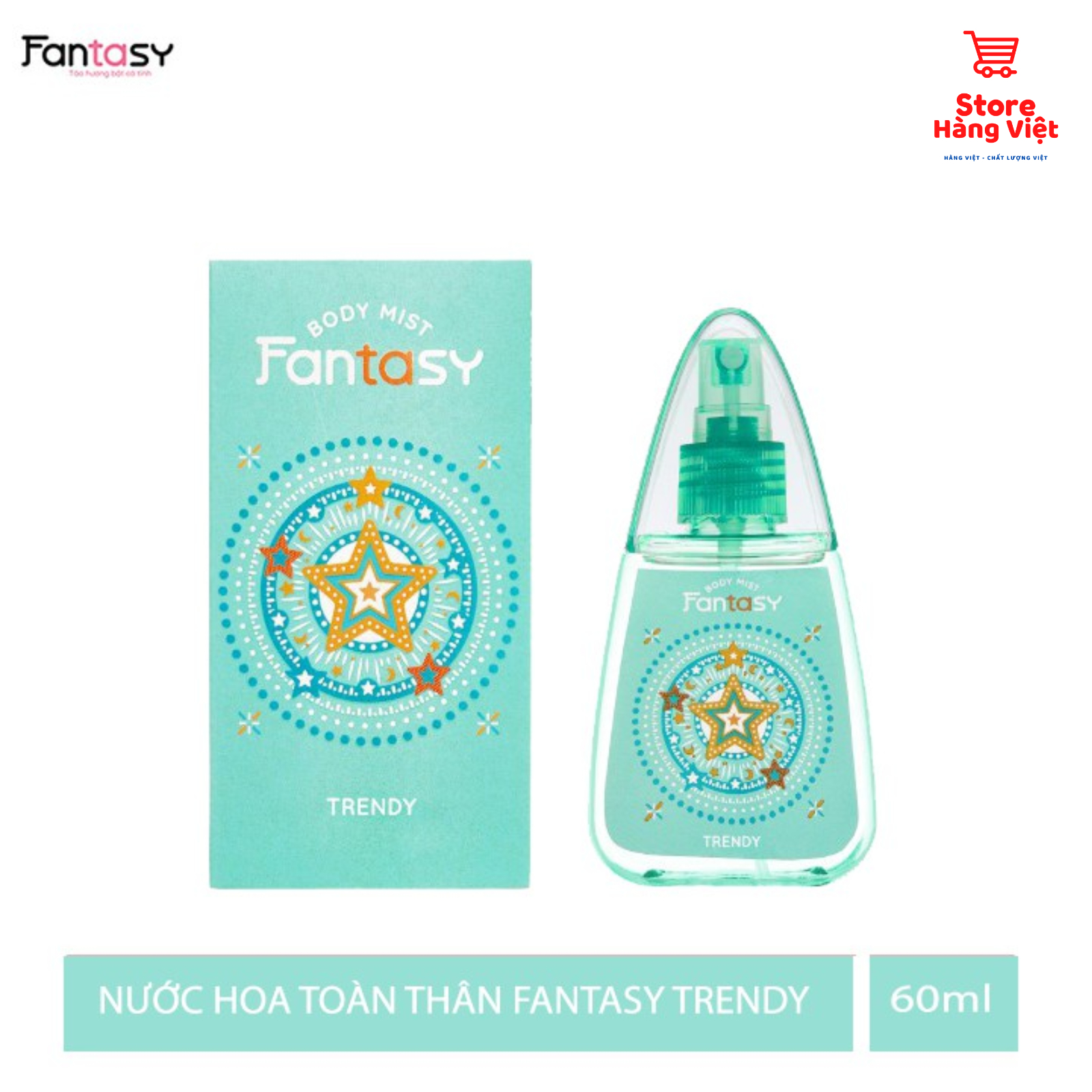 Nước Hoa Toàn Thân Fantasy Trendy 60 ml