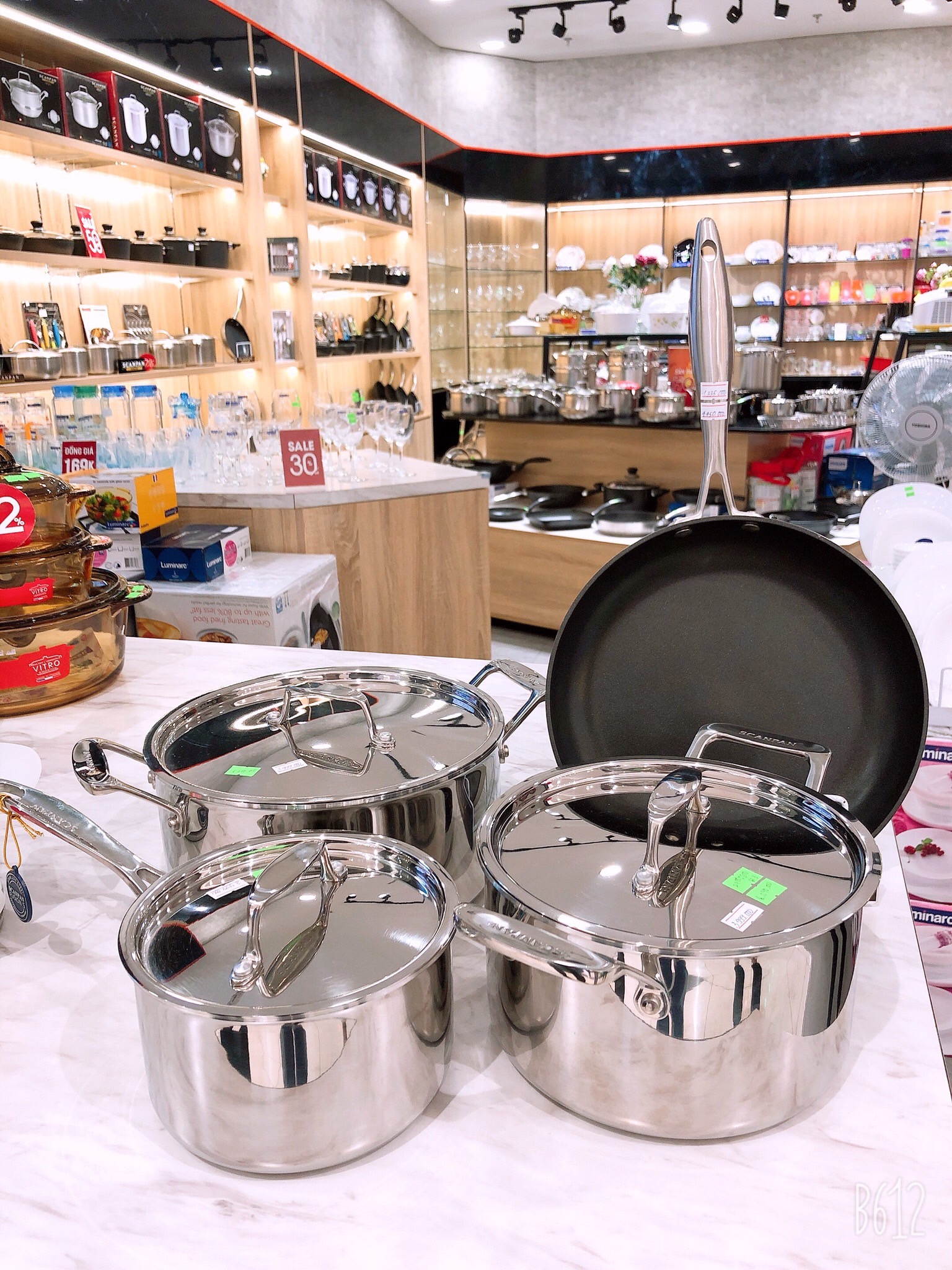 Bộ nồi 3 chiếc Scanpan Fusion5 74000300