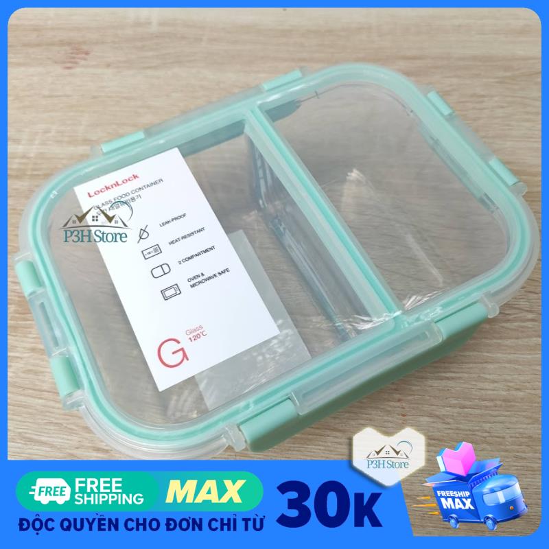HỘP THỦY TINH 2 NGĂN LOCK&LOCK LLG457