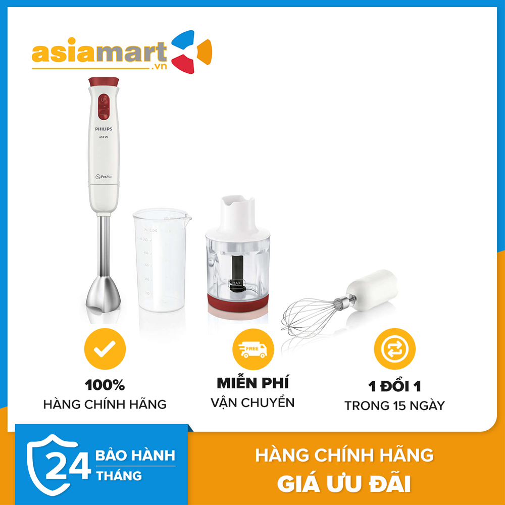 Máy xay cầm tay Philips HR1625 (HR-1625) - 650W
