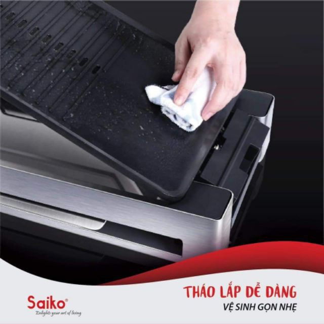 Vỉ Nướng Điện Saiko GR-2150T