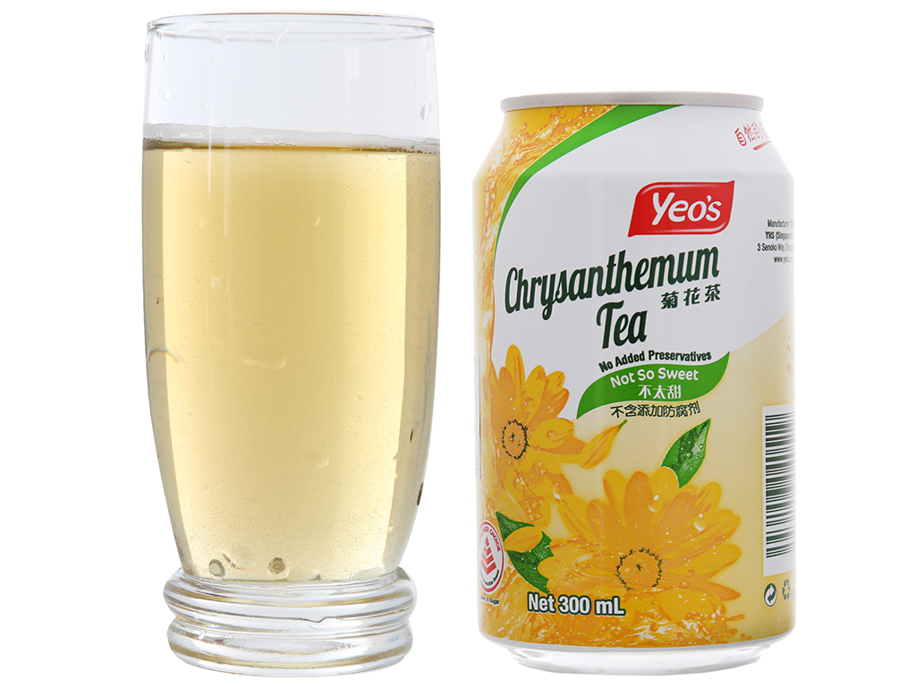 Trà Hoa cúc Yeo's 300ml thùng 24 lon