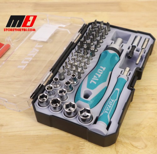BỘ TUA VÍT 55 CHI TIẾT TOTAL TACSD30556
