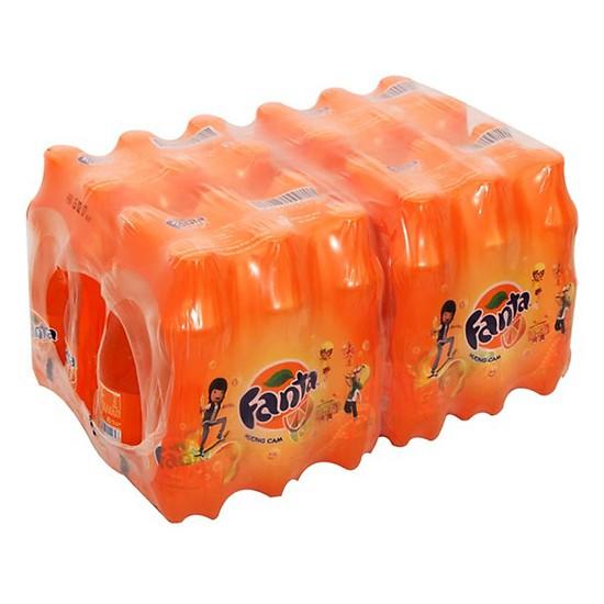 Nước Giải Khát Fanta Cam 390ml thùng 24 chai