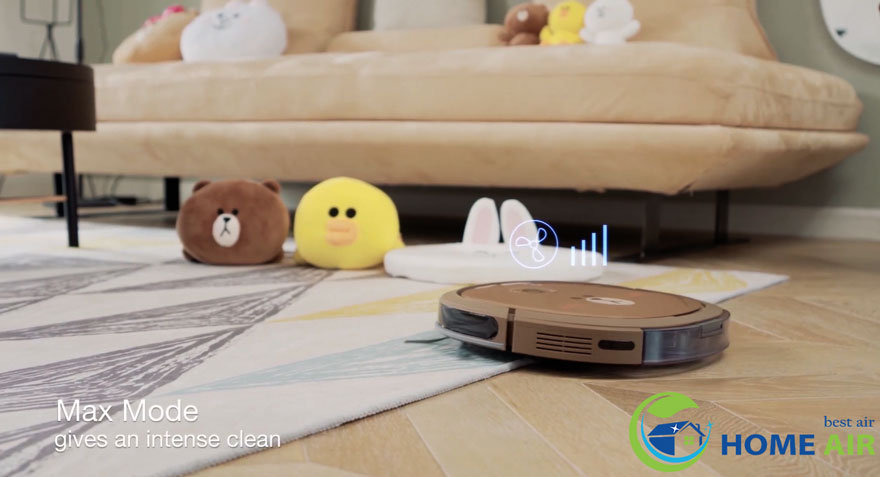 ROBOT HÚT BỤI ECOVACS DEEBOT U3 LINE FRIENDS