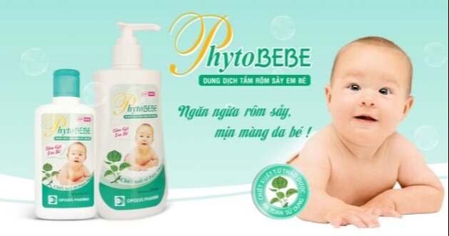 Dung dịch tắm thảo dược Phytobebe 250ml