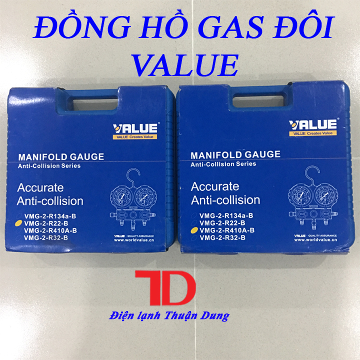 ĐỒNG HỒ ĐO ÁP SUẤT GAS VALUE R410